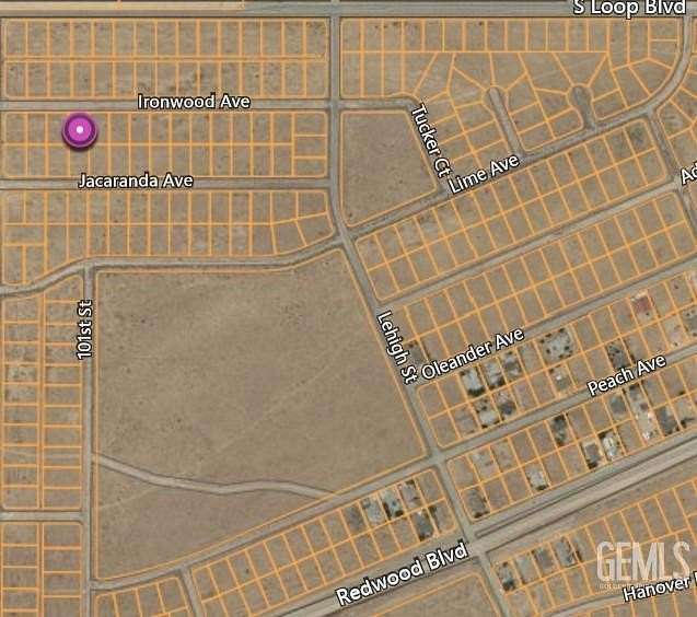 0.23 Acres of Residential Land for Sale in California City, California