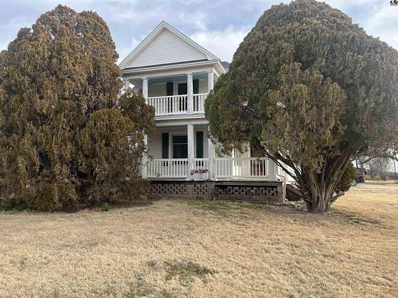 4.93 Acres of Residential Land with Home for Sale in Lyons, Kansas