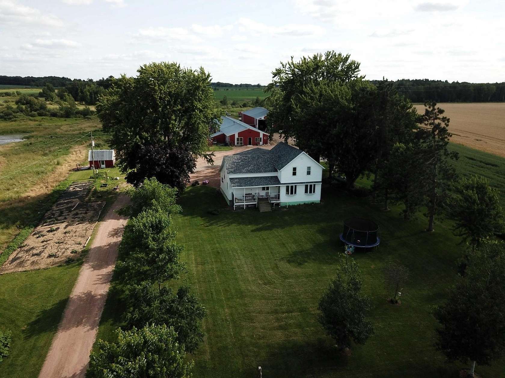 18.22 Acres of Land with Home for Sale in Edgar, Wisconsin