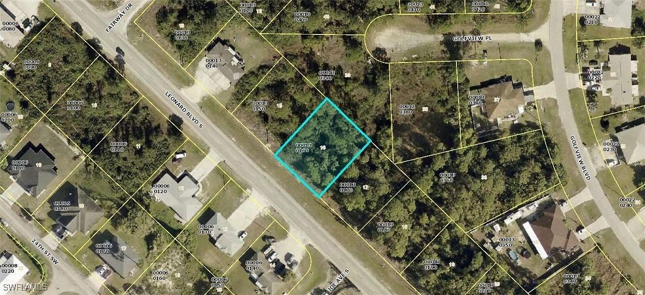 0.291 Acres of Residential Land for Sale in Lehigh Acres, Florida