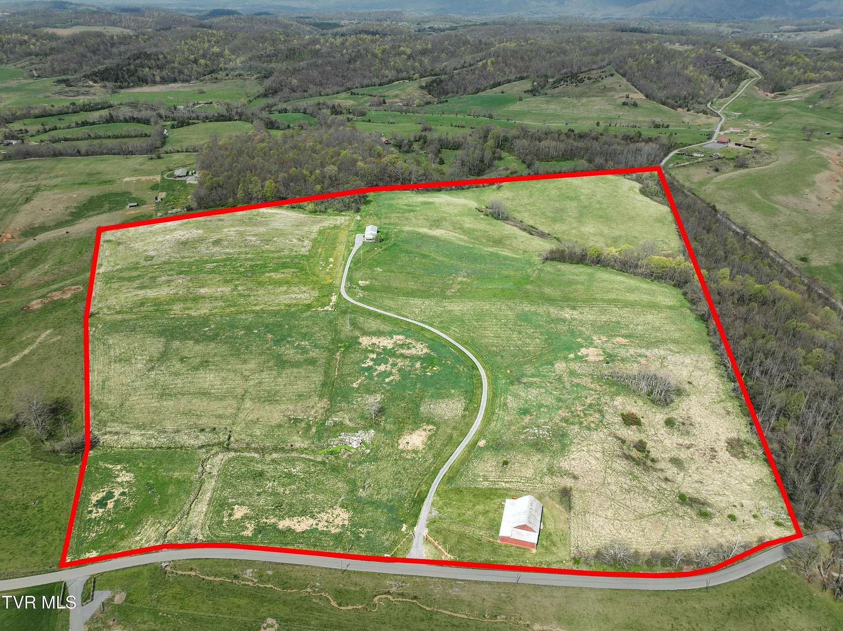 61.5 Acres of Agricultural Land with Home for Sale in Limestone, Tennessee