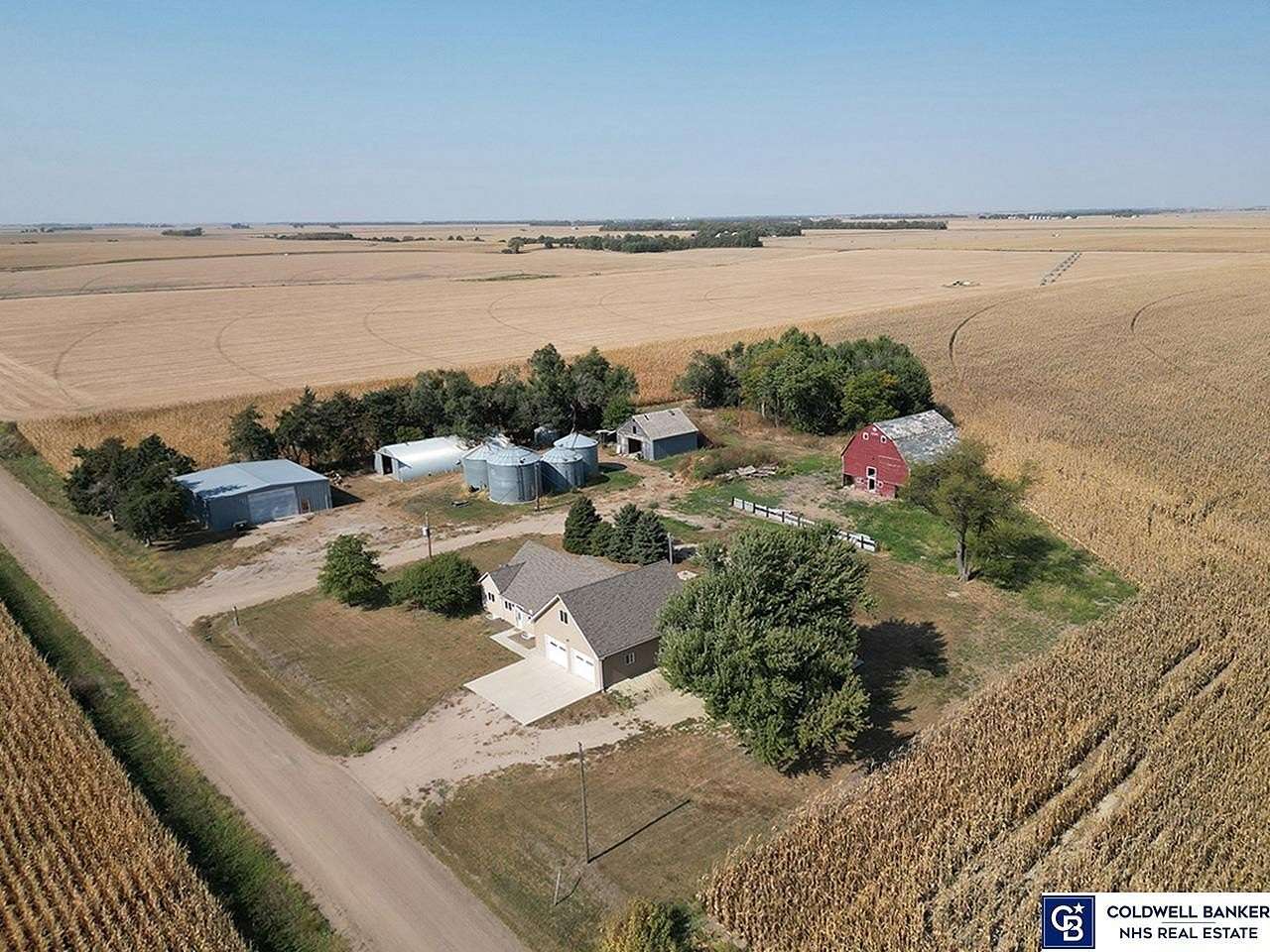 3 Acres of Land with Home for Sale in Stromsburg, Nebraska