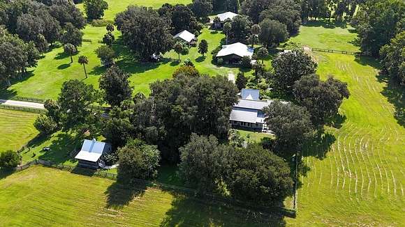 32.48 Acres of Agricultural Land with Home for Sale in Micanopy, Florida