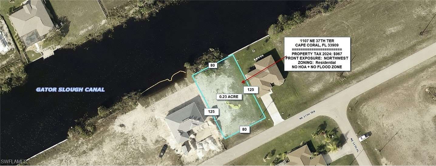 0.23 Acres of Residential Land for Sale in Cape Coral, Florida