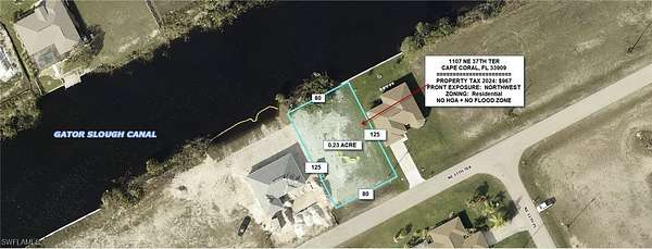 0.23 Acres of Residential Land for Sale in Cape Coral, Florida