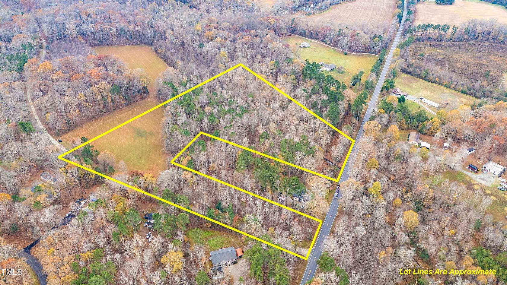 8.8 Acres of Land for Sale in Rougemont, North Carolina