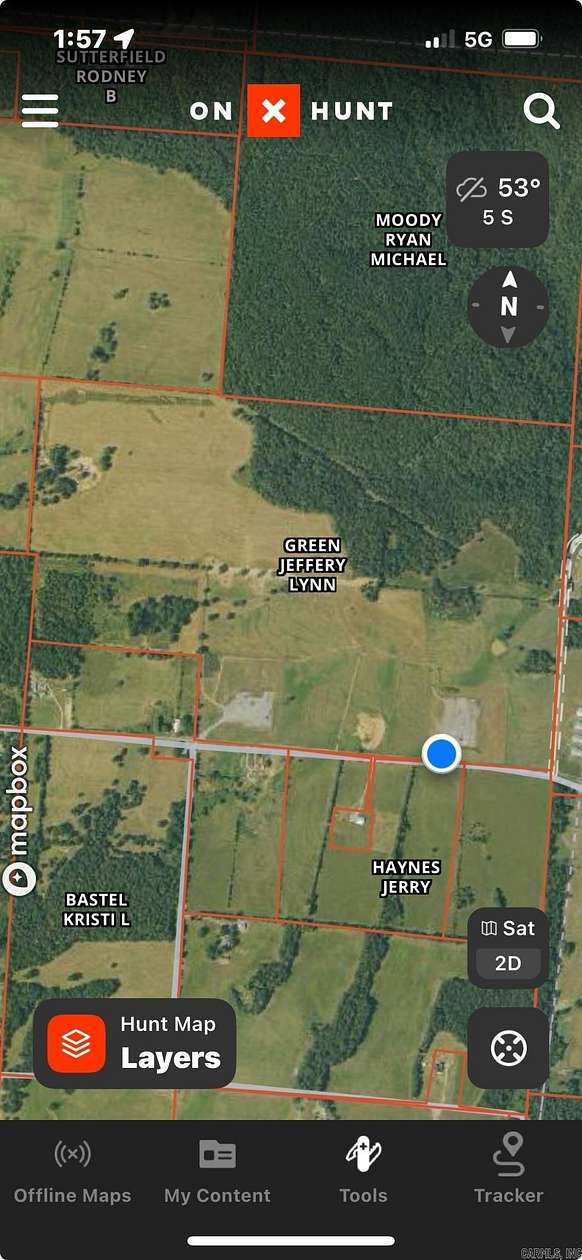 220 Acres of Agricultural Land for Sale in Bradford, Arkansas