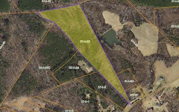 15 Acres of Recreational Land for Sale in Charlotte Court House, Virginia