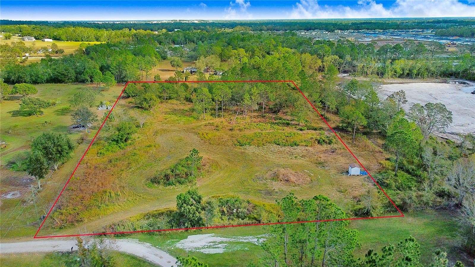 5.01 Acres of Agricultural Land for Sale in Zephyrhills, Florida