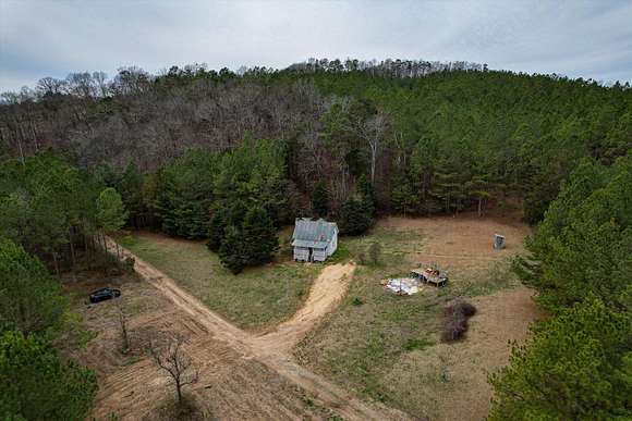 56.42 Acres of Recreational Land with Home for Sale in Trion, Georgia