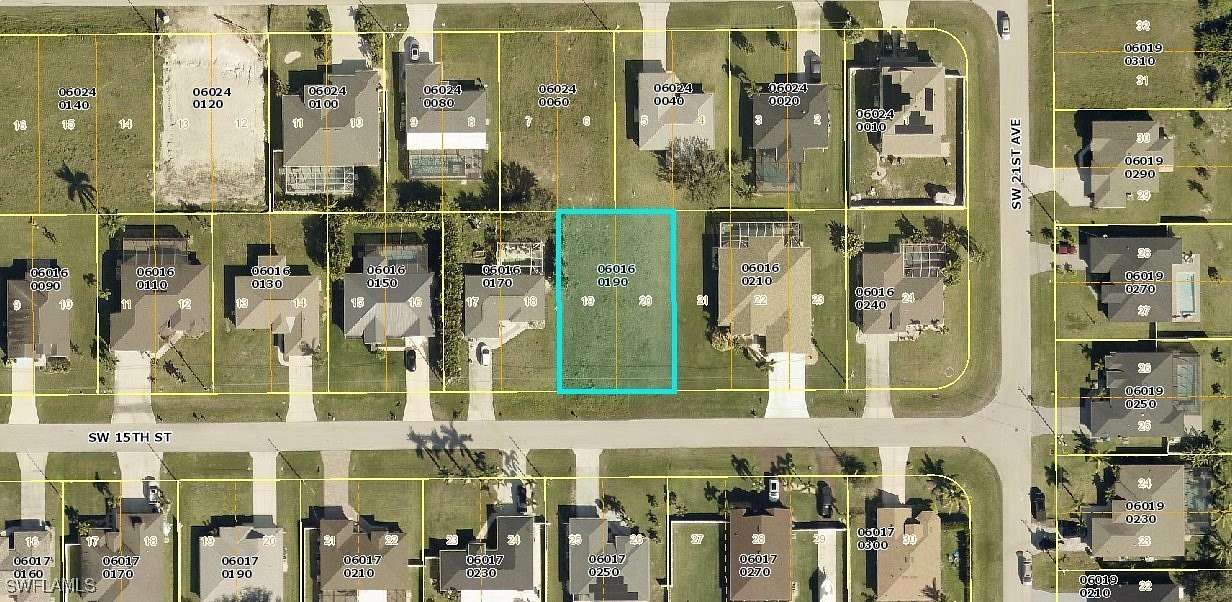 0.23 Acres of Residential Land for Sale in Cape Coral, Florida