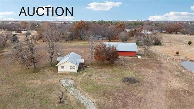 5 Acres of Residential Land with Home for Auction in Broken Arrow, Oklahoma