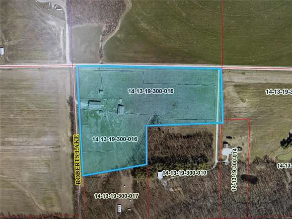 20.03 Acres of Improved Agricultural Land for Sale in Carlyle, Illinois