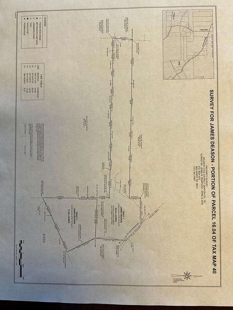 30.24 Acres of Land for Sale in Big Sandy, Tennessee