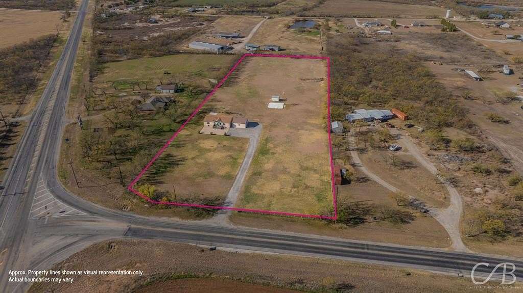 5 Acres of Residential Land with Home for Sale in Abilene, Texas