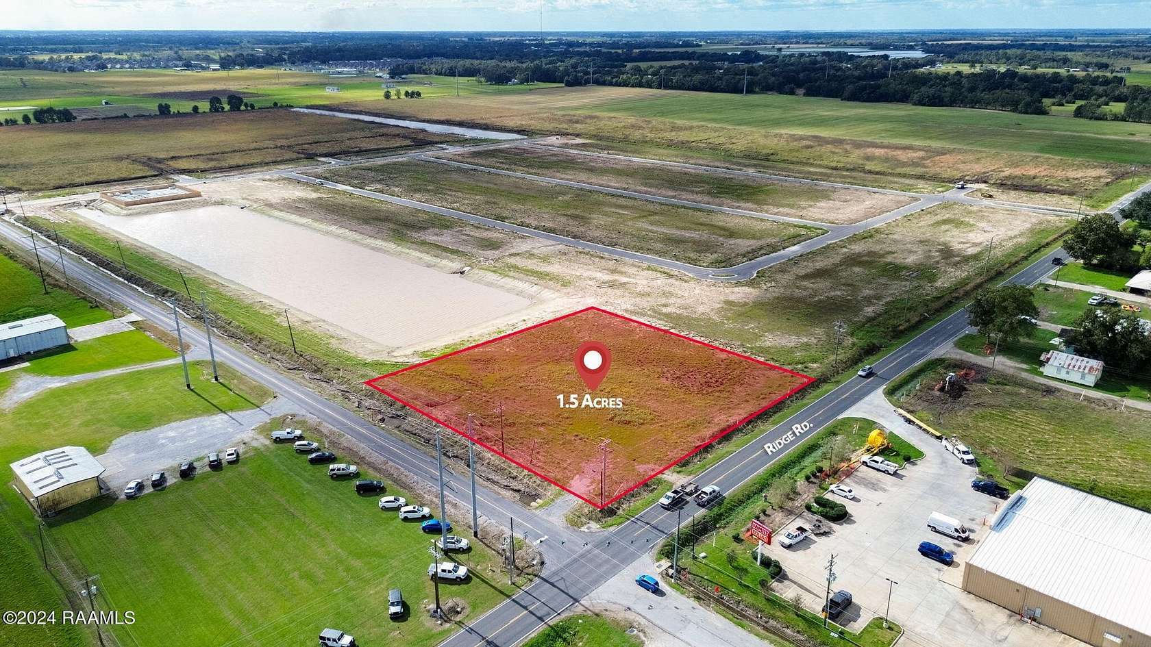 1.5 Acres of Commercial Land for Sale in Duson, Louisiana