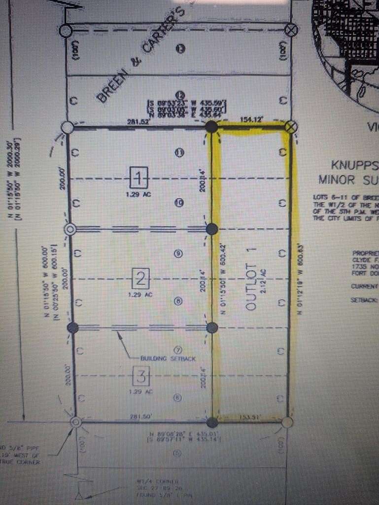 2.14 Acres of Commercial Land for Sale in Fort Dodge, Iowa