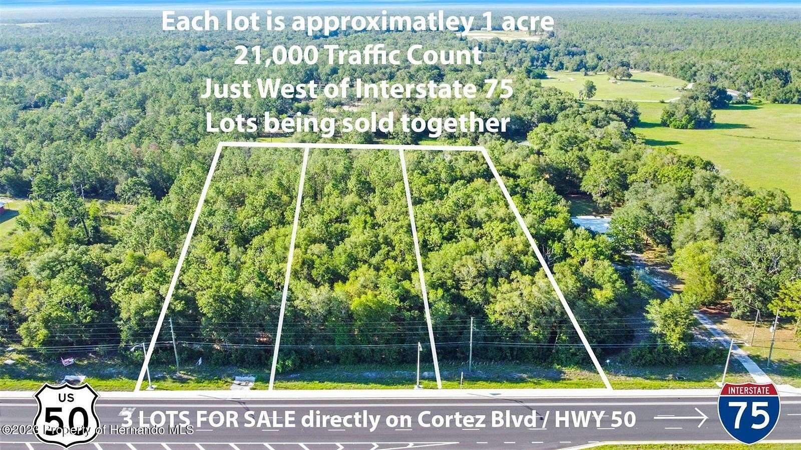 2.88 Acres of Residential Land for Sale in Brooksville, Florida