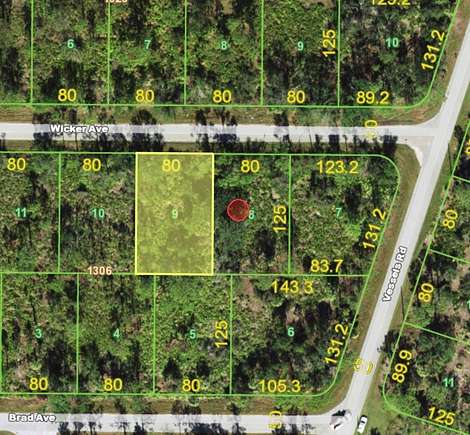 0.23 Acres of Land for Sale in Punta Gorda, Florida