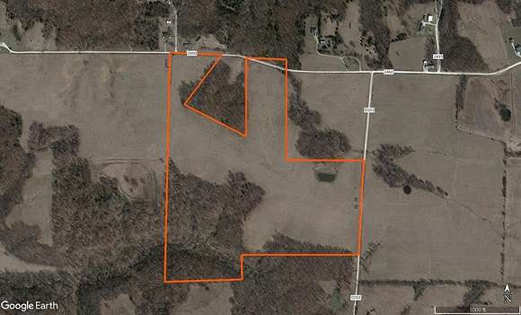 90.64 Acres of Recreational Land & Farm for Sale in Huntsville, Missouri