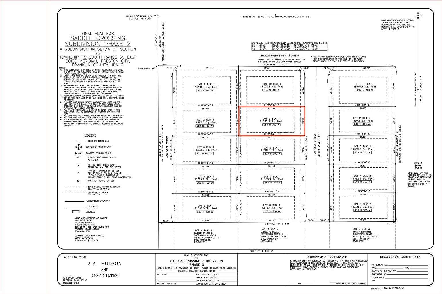 0.26 Acres of Residential Land for Sale in Preston, Idaho