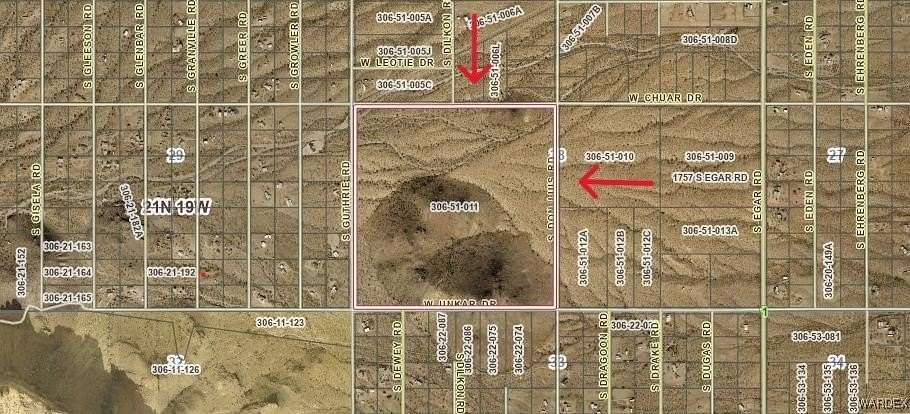 151.15 Acres of Agricultural Land for Sale in Golden Valley, Arizona