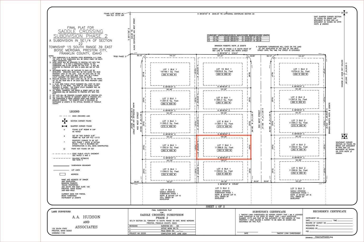 0.26 Acres of Residential Land for Sale in Preston, Idaho