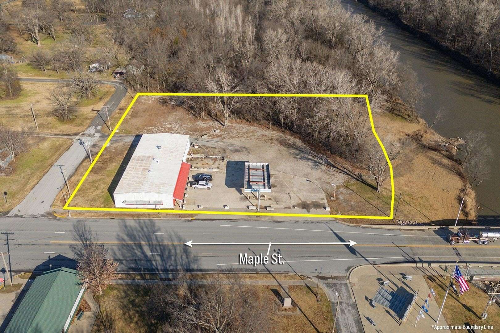 2.75 Acres of Improved Commercial Land for Auction in Chetopa, Kansas