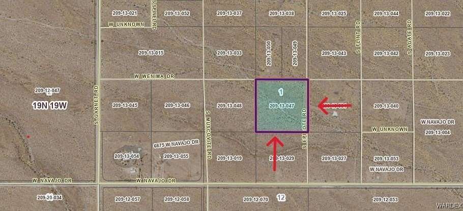 10 Acres of Land for Sale in Golden Valley, Arizona