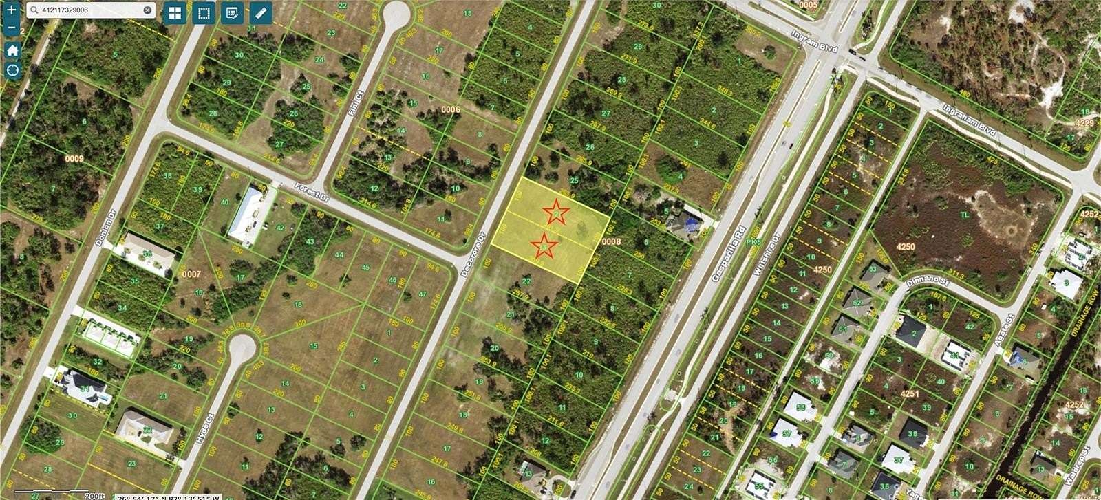 1.2 Acres of Residential Land for Sale in Rotonda West, Florida