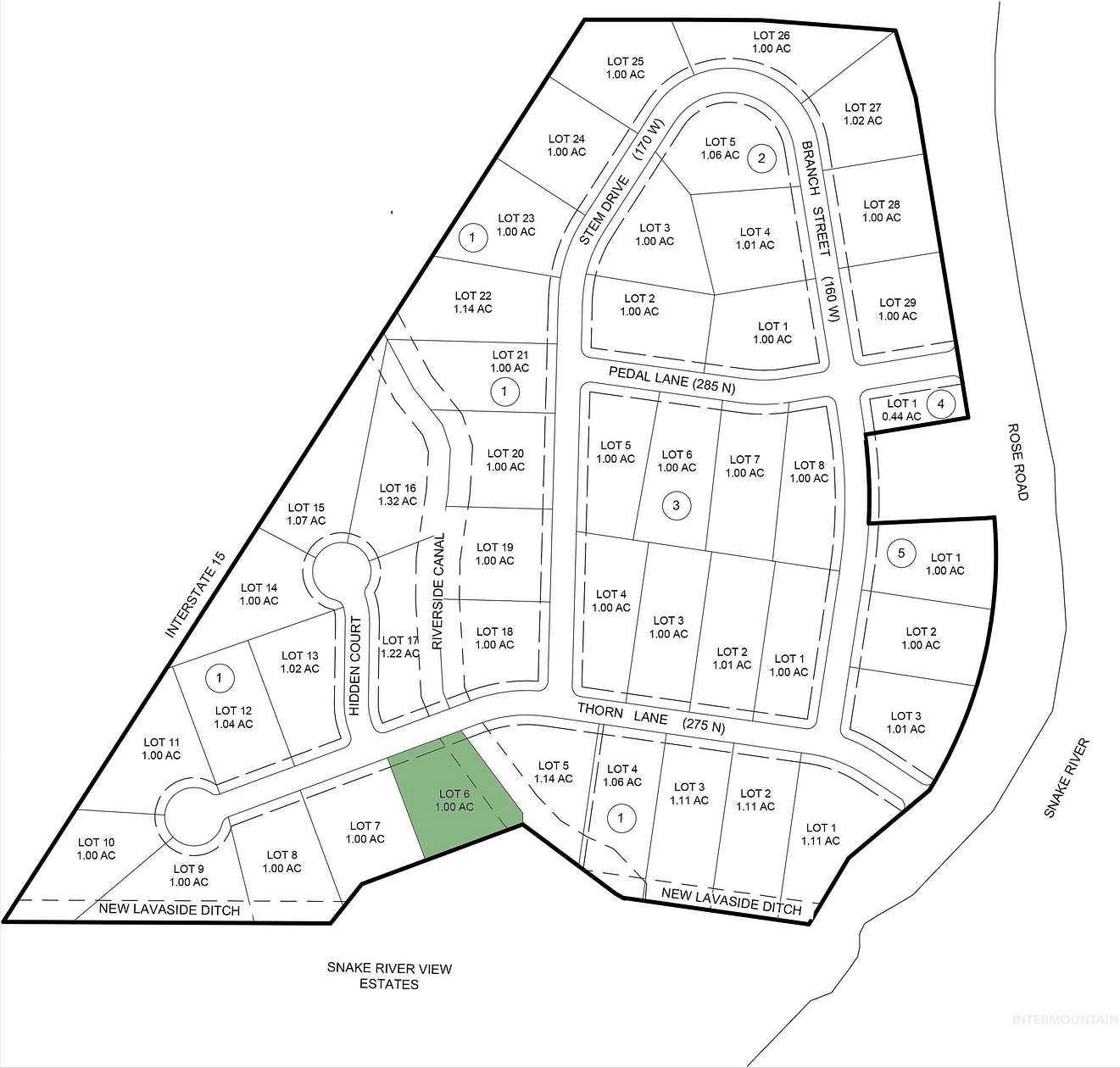 1 Acre of Land for Sale in Blackfoot, Idaho