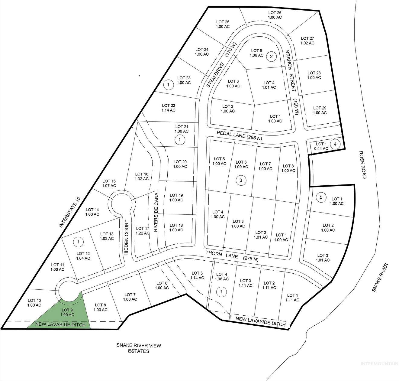 1 Acre of Land for Sale in Blackfoot, Idaho