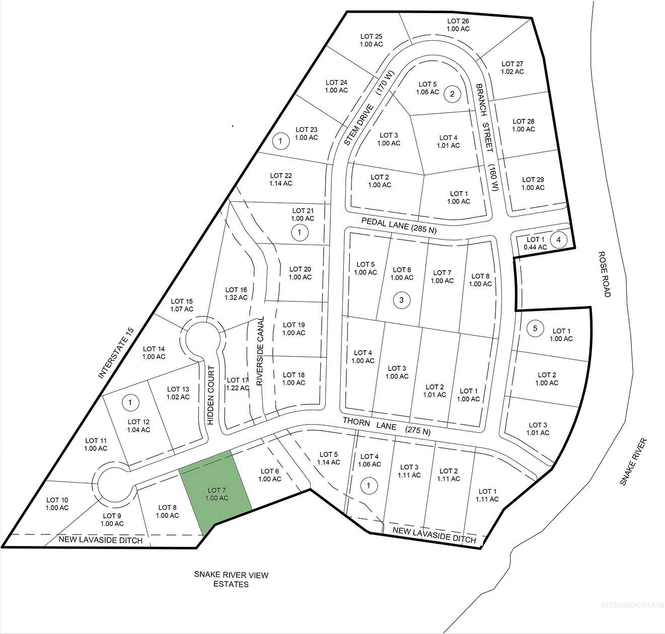 1 Acre of Land for Sale in Blackfoot, Idaho