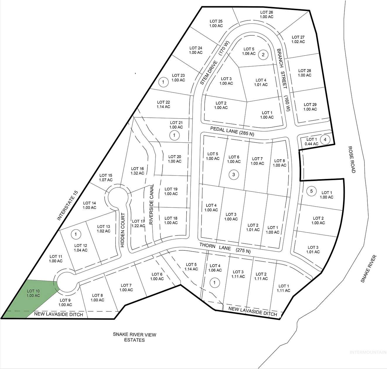 1 Acre of Land for Sale in Blackfoot, Idaho