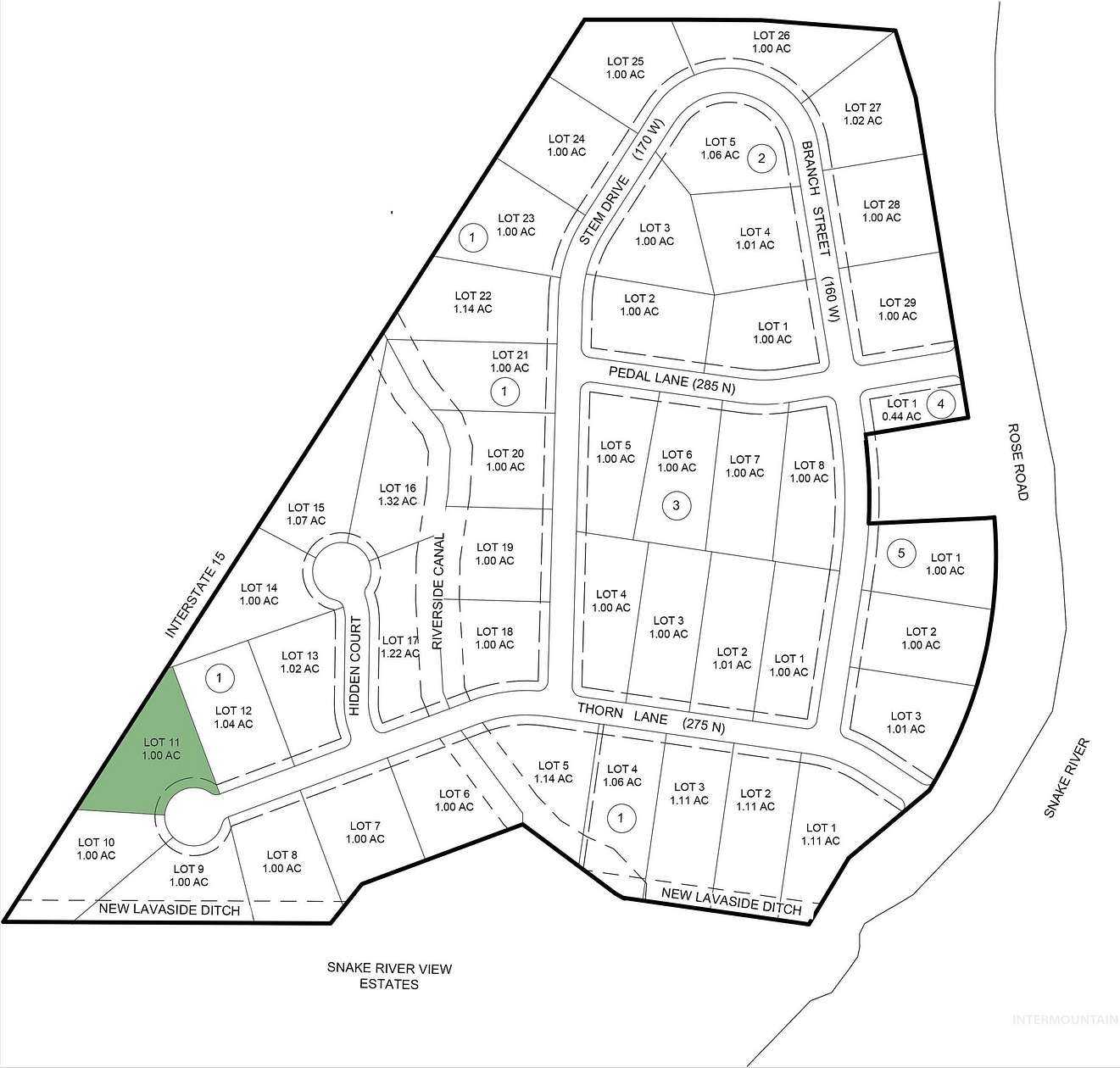 1 Acre of Land for Sale in Blackfoot, Idaho