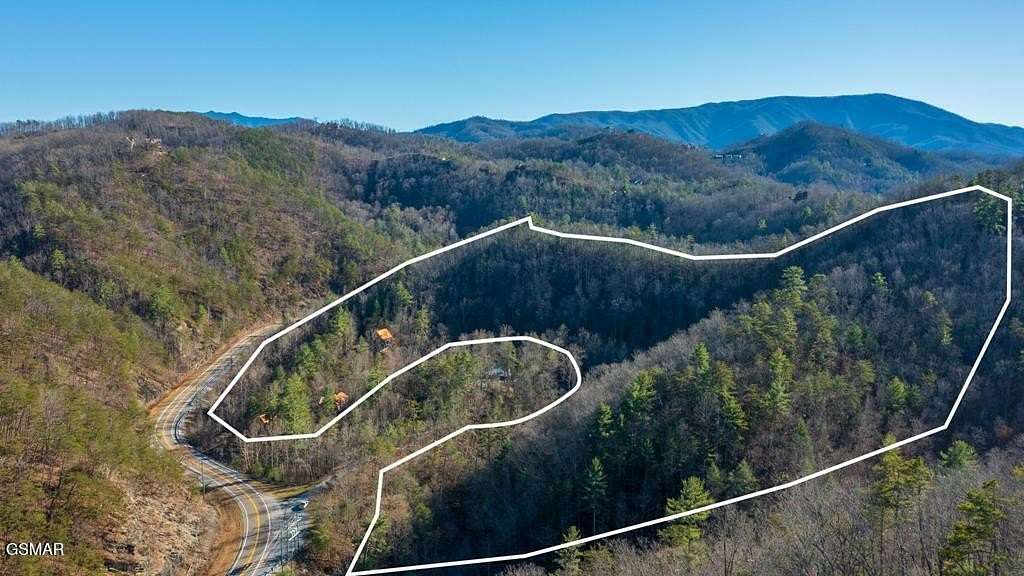 20.6 Acres of Recreational Land with Home for Sale in Sevierville, Tennessee