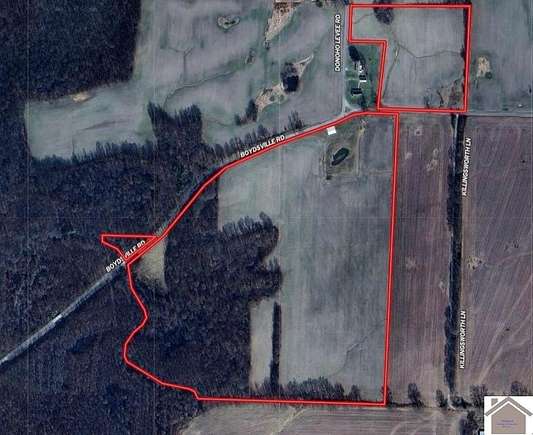 67 Acres of Recreational Land & Farm for Sale in Palmersville, Tennessee