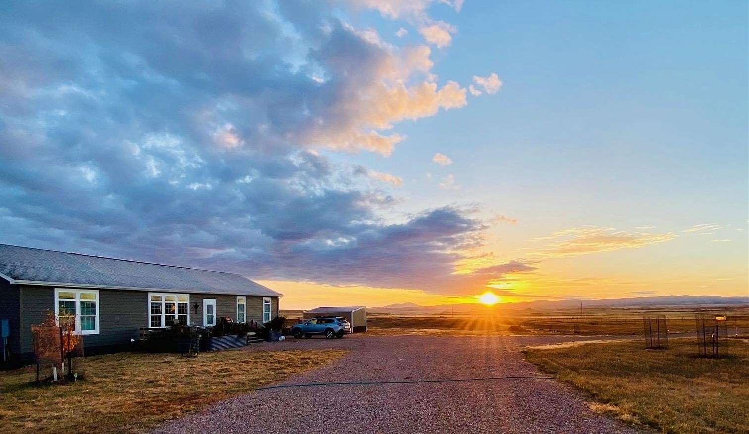 37.1 Acres of Agricultural Land with Home for Sale in Sundance, Wyoming