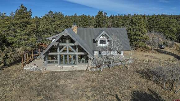 70.7 Acres of Recreational Land with Home for Sale in Pagosa Springs, Colorado