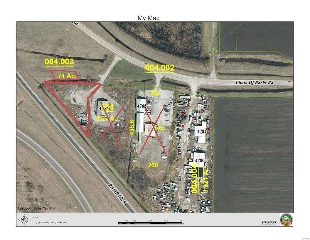 3.27 Acres of Commercial Land for Sale in Granite City, Illinois