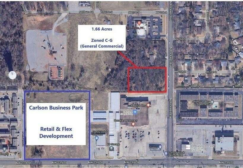 1.66 Acres of Commercial Land for Sale in Bethany, Oklahoma