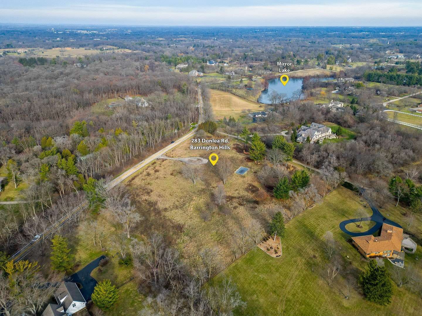 5.55 Acres of Land for Sale in Barrington Hills, Illinois