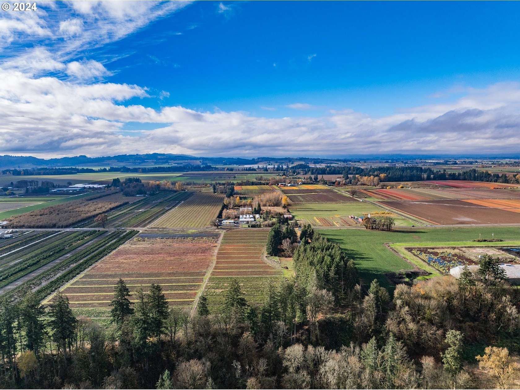 36.19 Acres of Land with Home for Sale in Dayton, Oregon