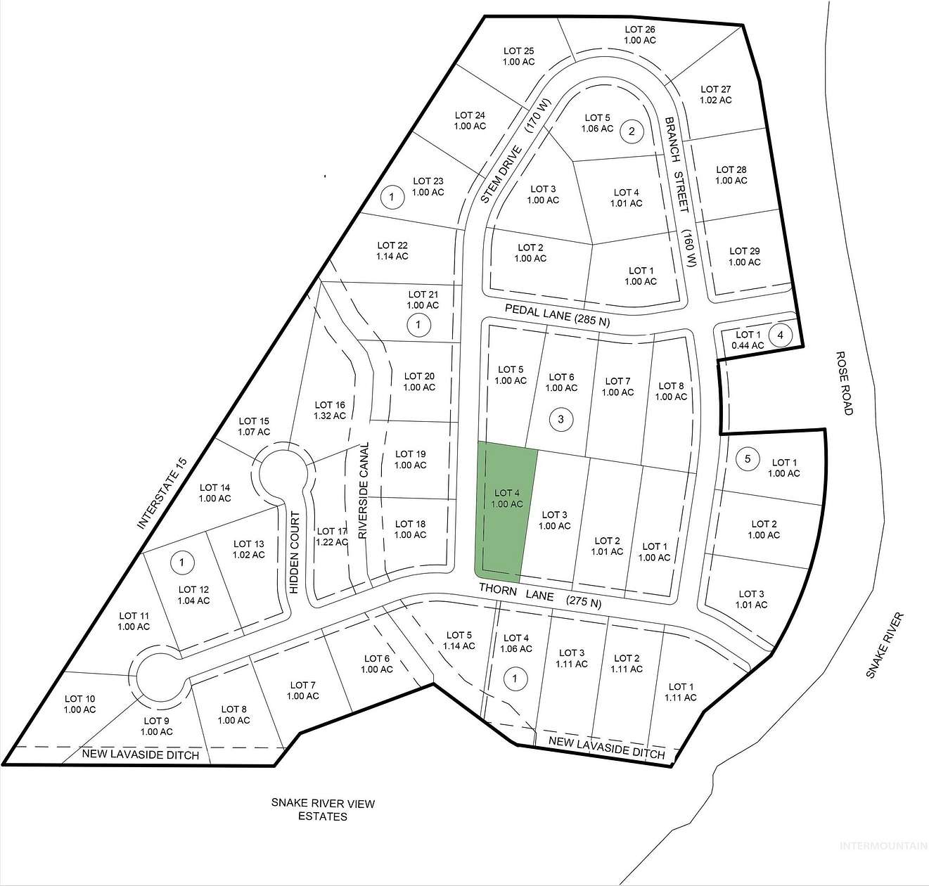 1 Acre of Land for Sale in Blackfoot, Idaho