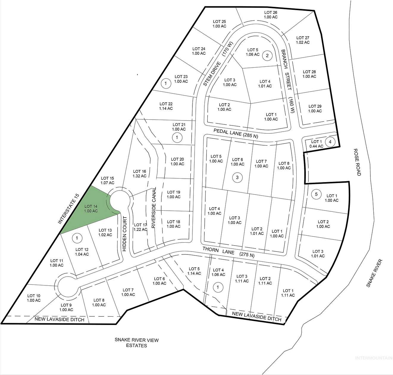 1 Acre of Land for Sale in Blackfoot, Idaho