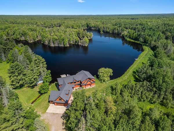 640 Acres of Recreational Land with Home for Sale in Sault Ste. Marie, Michigan