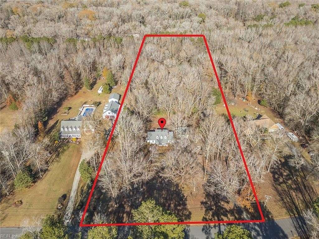 2.988 Acres of Residential Land with Home for Sale in Chesapeake, Virginia