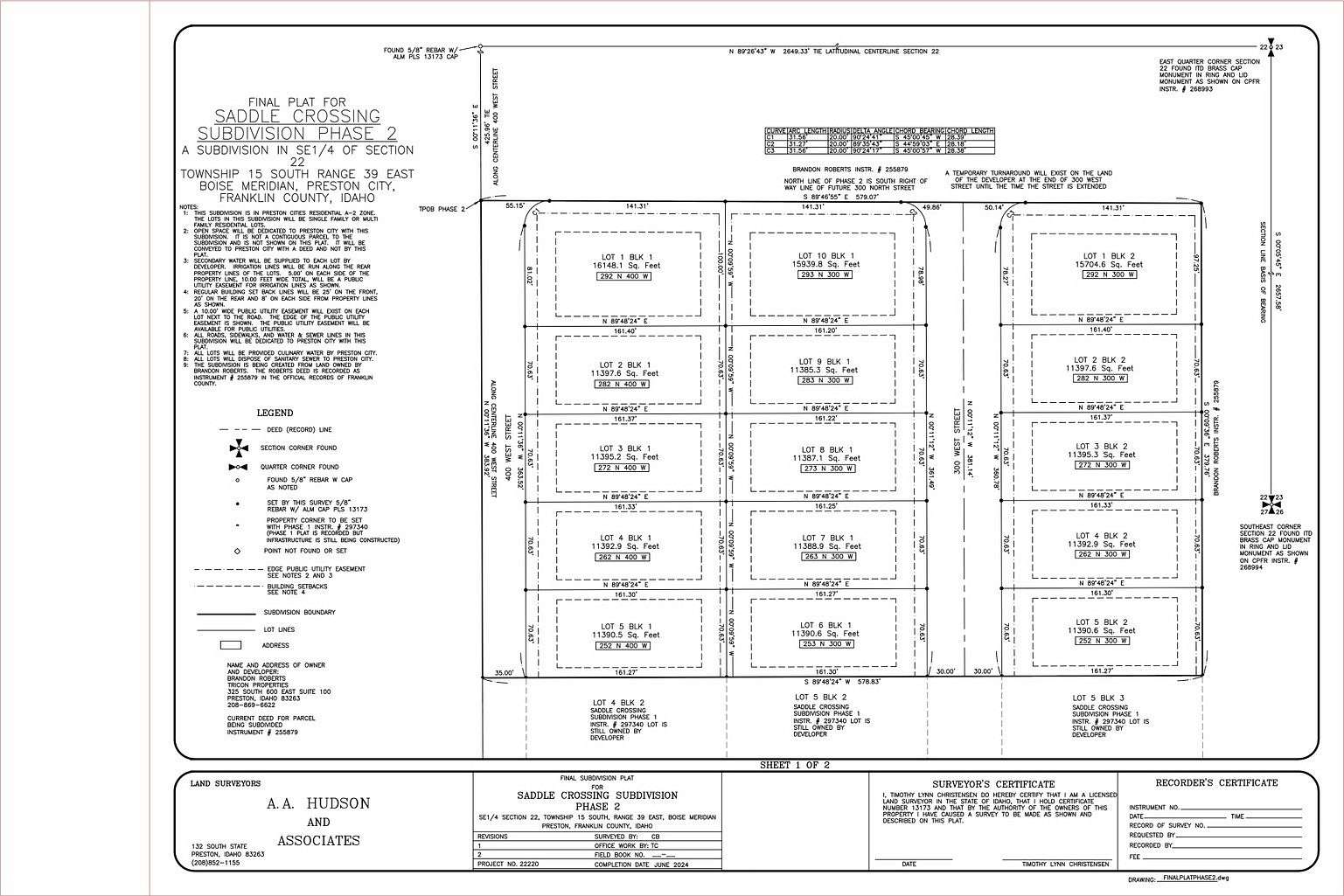 0.26 Acres of Residential Land for Sale in Preston, Idaho