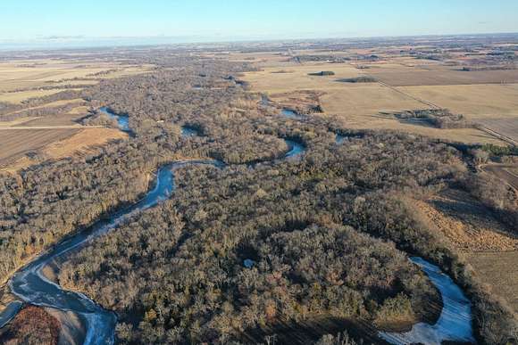 79 Acres of Recreational Land for Sale in New Hartford, Iowa