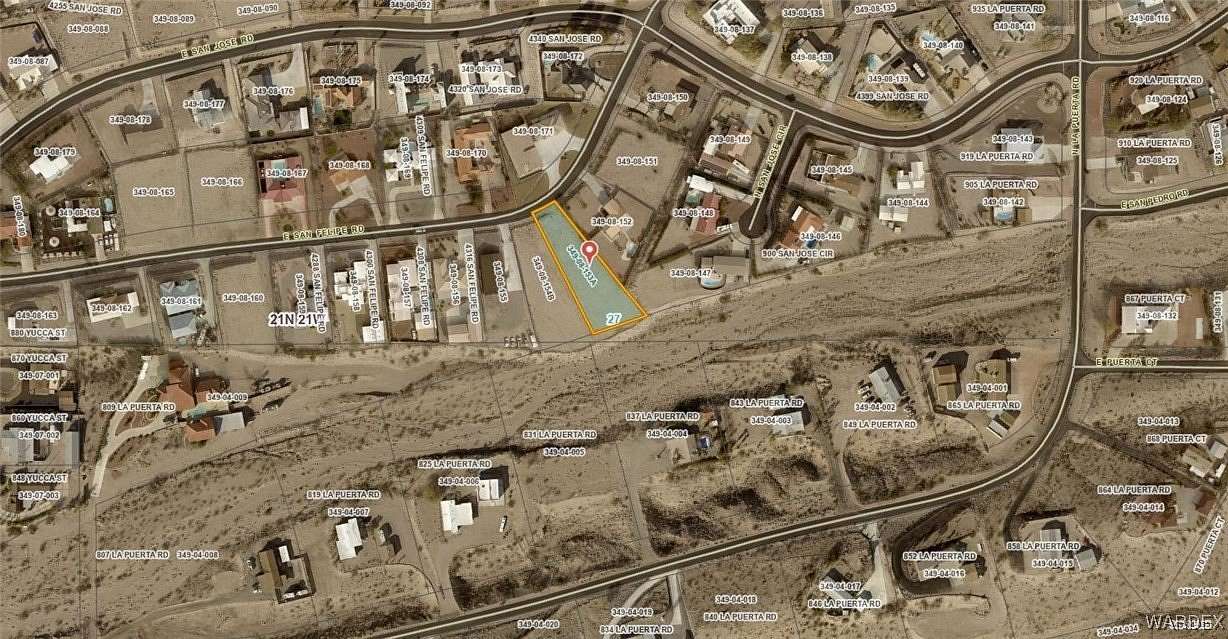 0.473 Acres of Residential Land for Sale in Bullhead City, Arizona